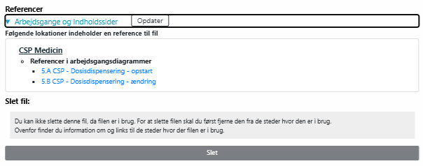 Funktionalitet til at undgå "døde" links